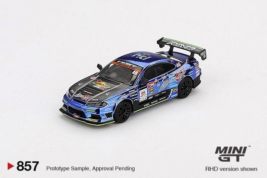 Mini GT Nissan Silvia S15 D1 Grand Prix D-Max #857