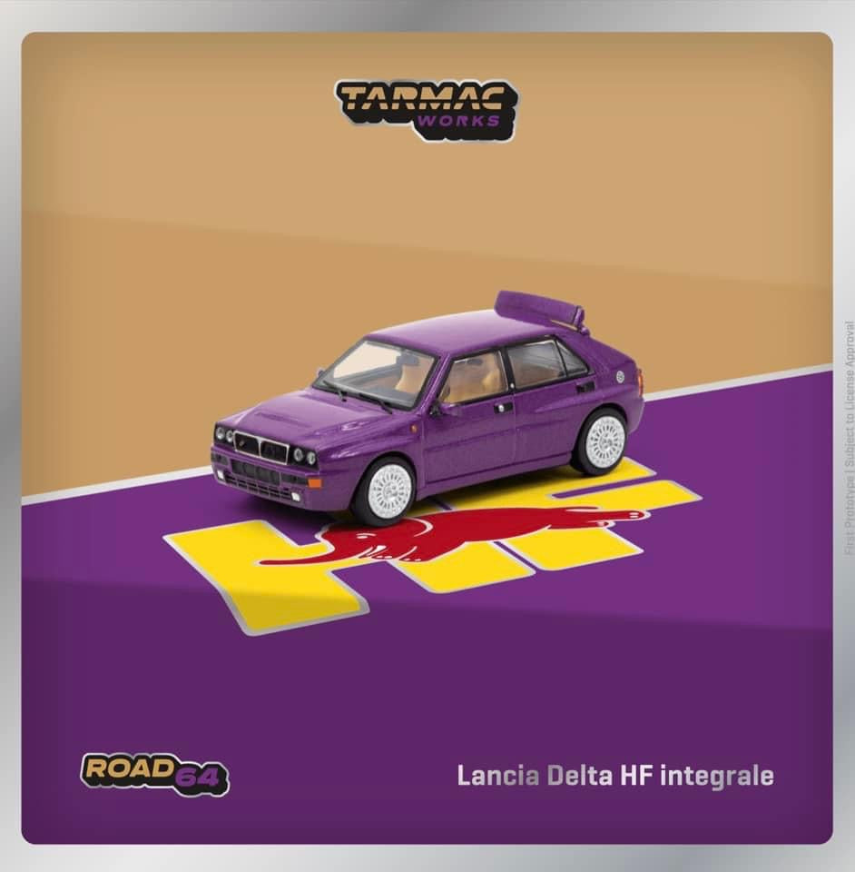 Tarmac Works Lancia Delta HF Integrale Purple