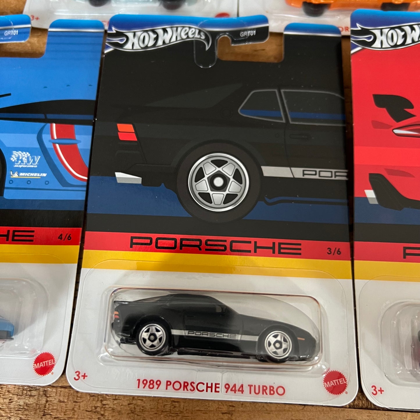 Hot Wheels Porsche Series Set Of 5