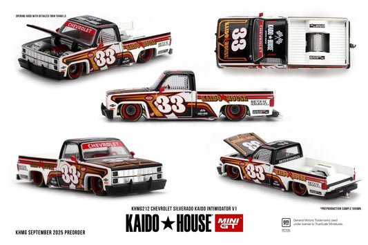 Mini GT x Kaido House Chevy Silverado Kaido Intimdator V1 #212