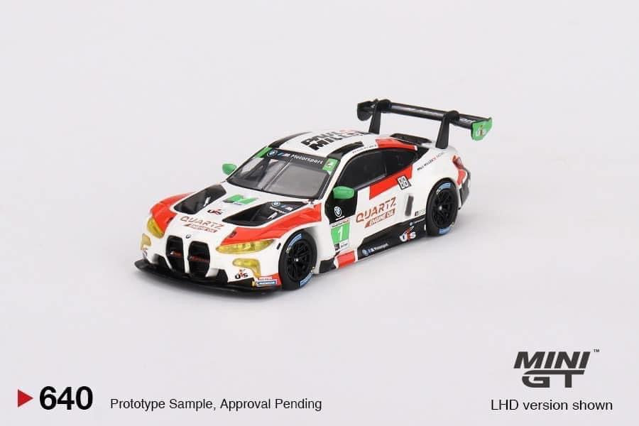 Mini GT BMW M4 GT3 2023 IMSA Sebring Winner #640