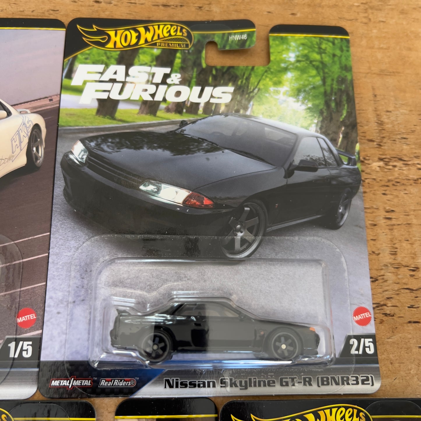 Hot Wheels Premium Fast & Furious Set Of 5
