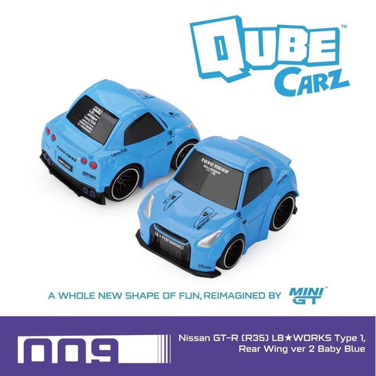 Mini GT Qube Carz Nissan GTR R35 Lb Works Type 1 #009