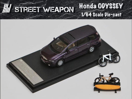 Street Weapon Honda Odyssey Purple With Bike