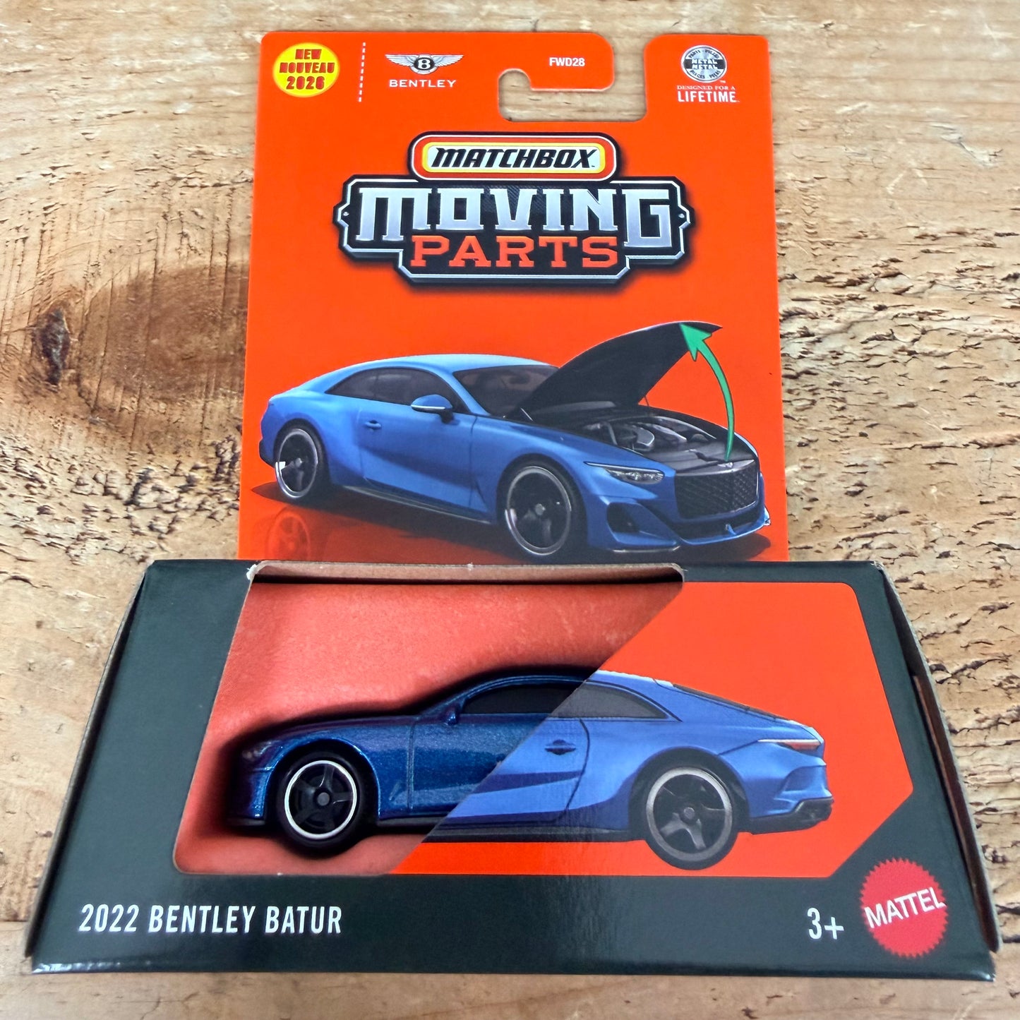 Matchbox Moving Parts 2022 Bentley Batur