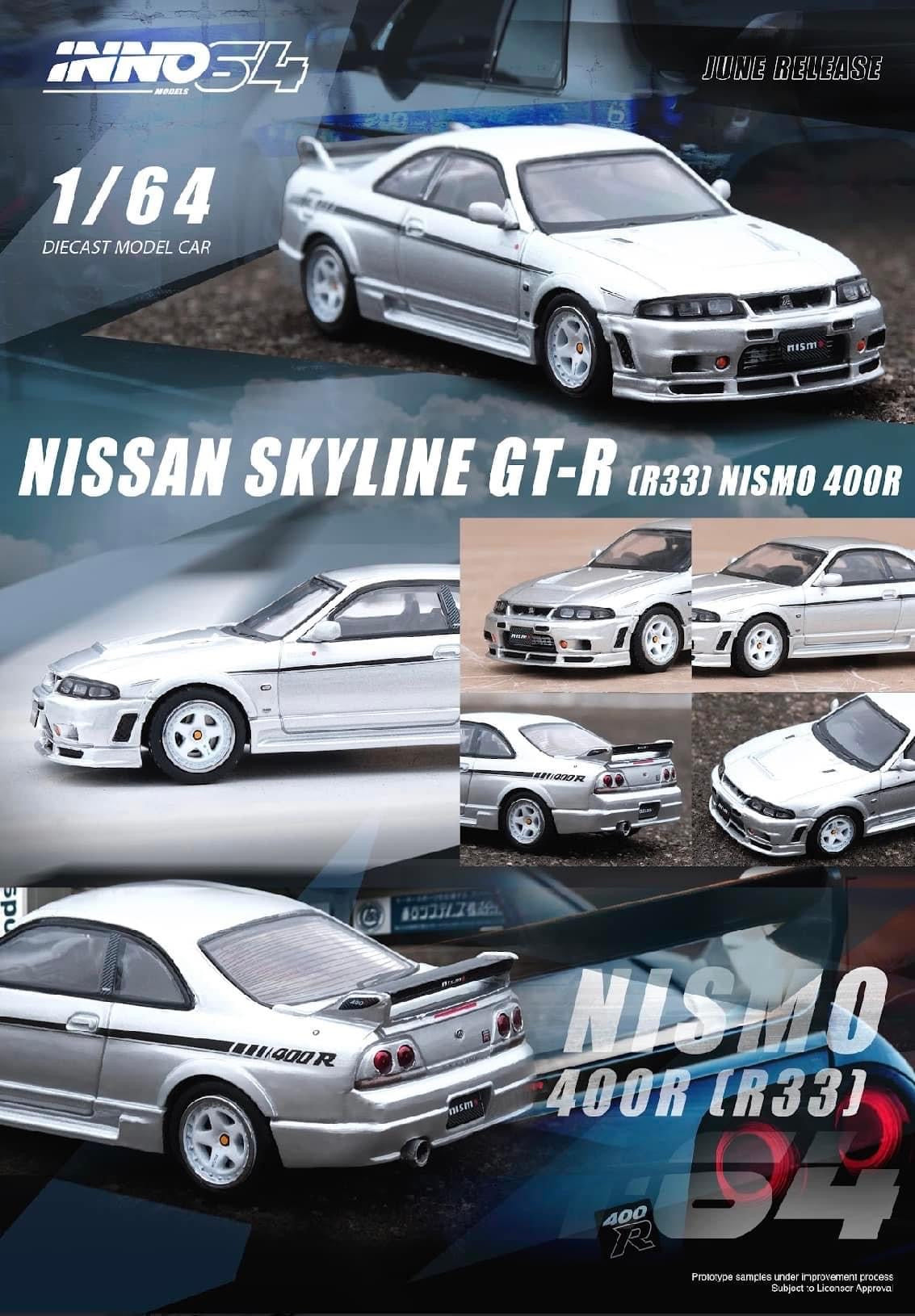 Inno64 Nissan Skyline R33 GTR 400R