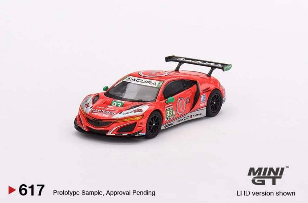 Mini GT Acura NSX GT3 EVO22 IMSA Daytona #617