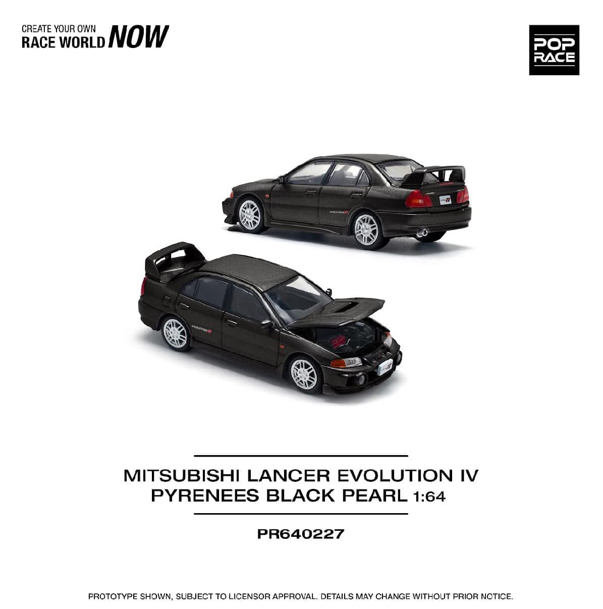 Pop Race Mitsubishi Lancer Evolution IV