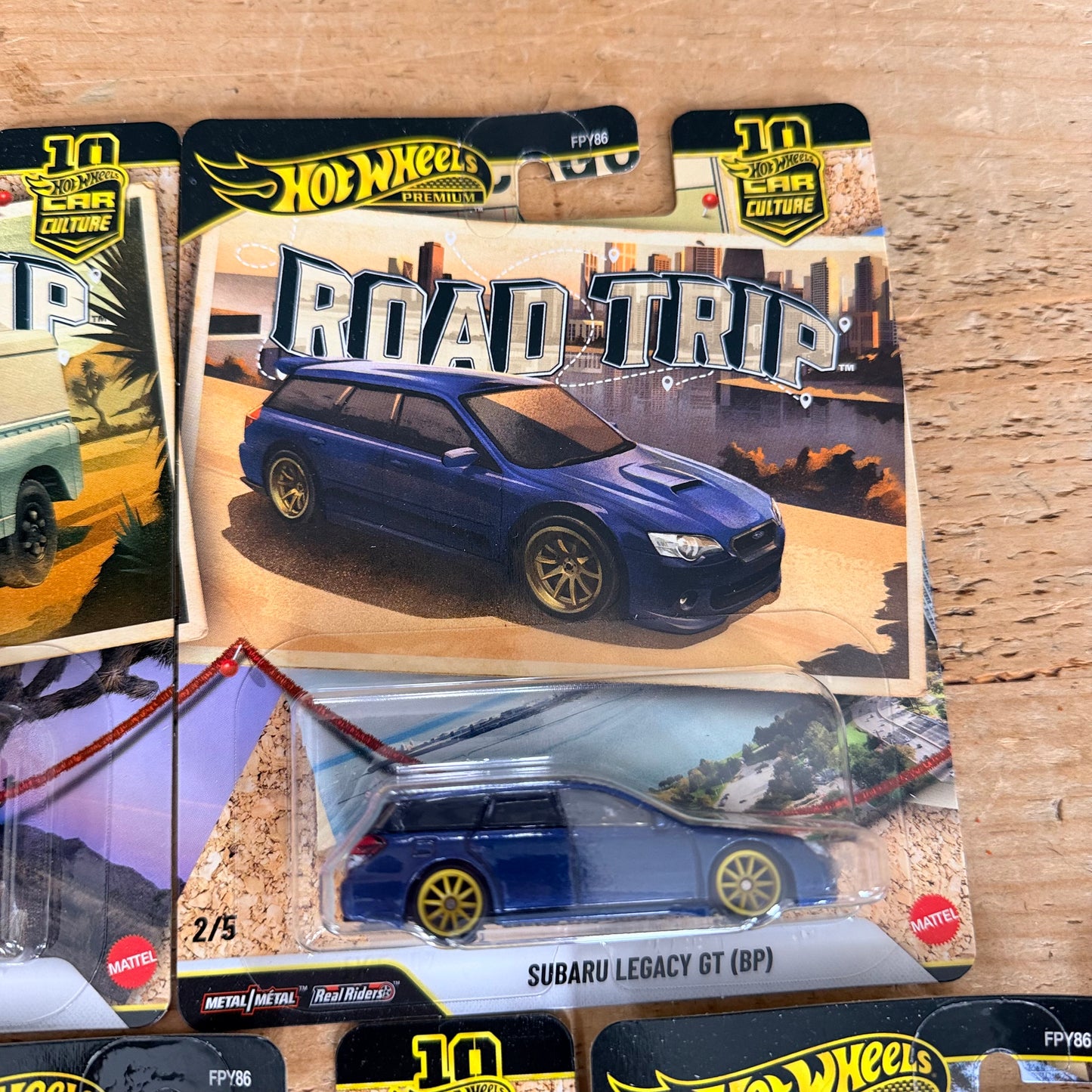 Hot Wheels Premium Road Trip Full Set Of 5