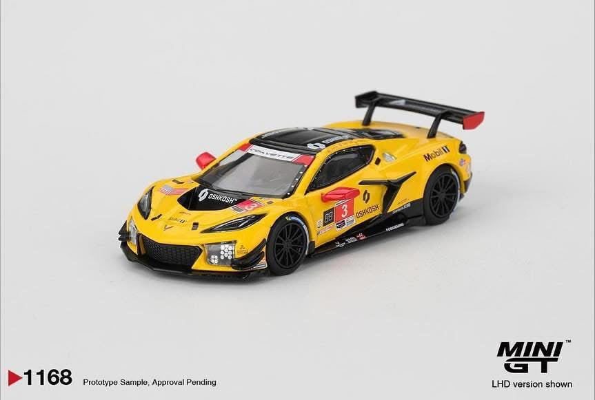 Mini GT Chevrolet Corvette Z06 GT3.R 2025 IMSA Daytona 24 HRS #1168