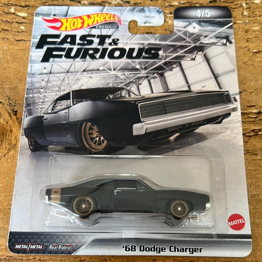 Hot Wheels Premium Fast & Furious ‘68 Dodge Charger