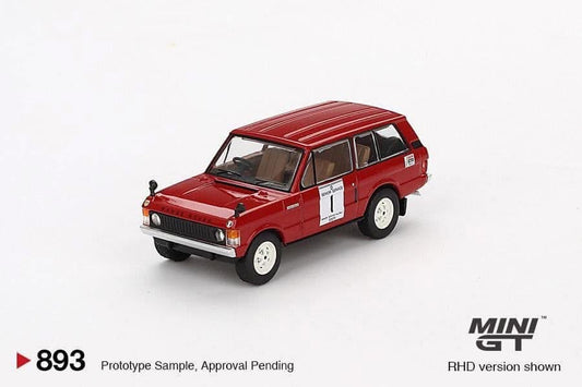 Mini GT 1971 Range Rover International Hillrally Winner #893