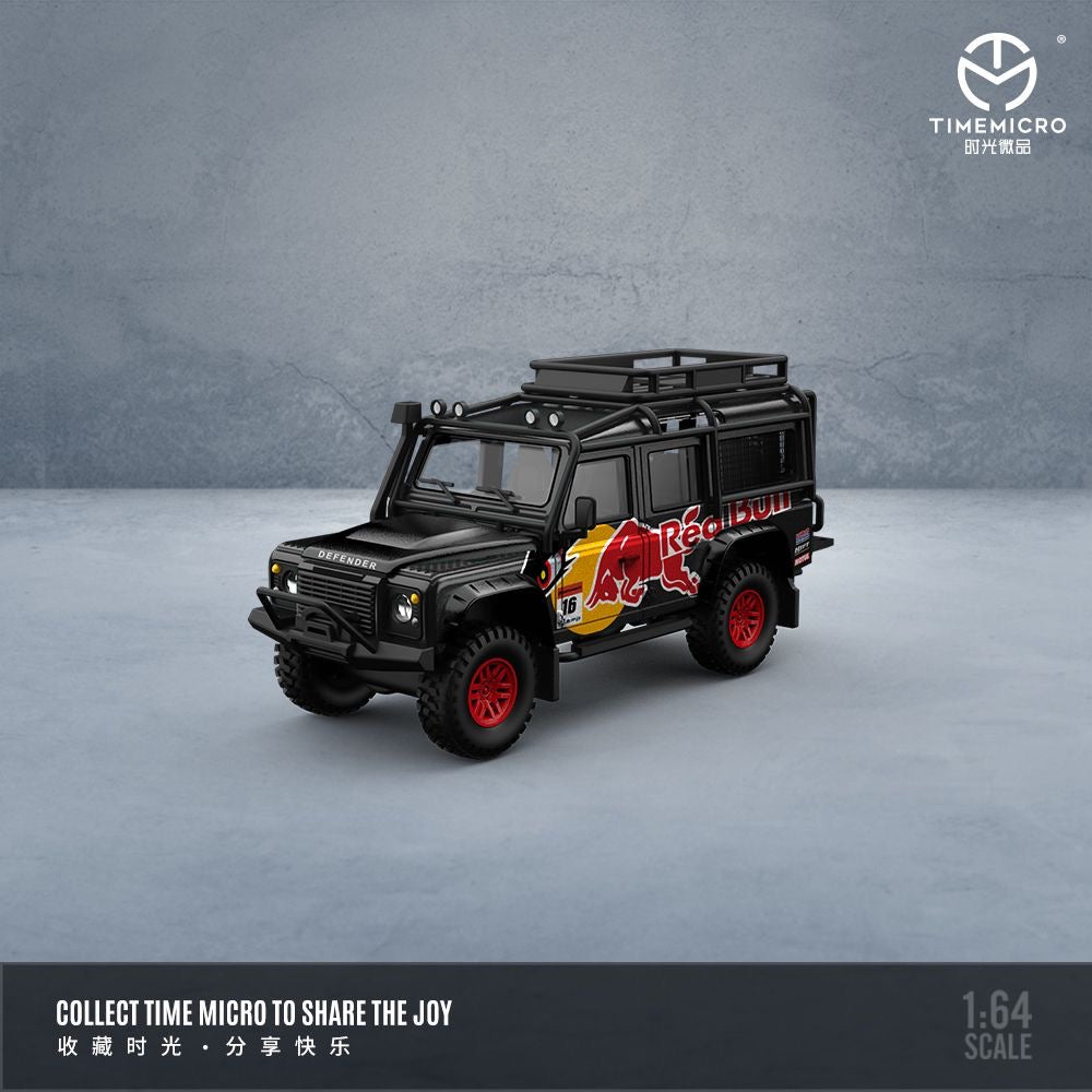 Time Micro Land Rover Defender Red Bull