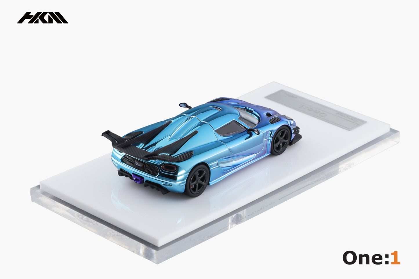 HKM Model Koenigsegg Agera One:1 Electroplated Blue Purple