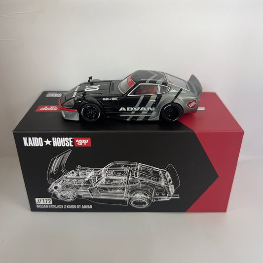 Mini GT x Kaido House Nissan Fairlady Z GT Advan Chase #172