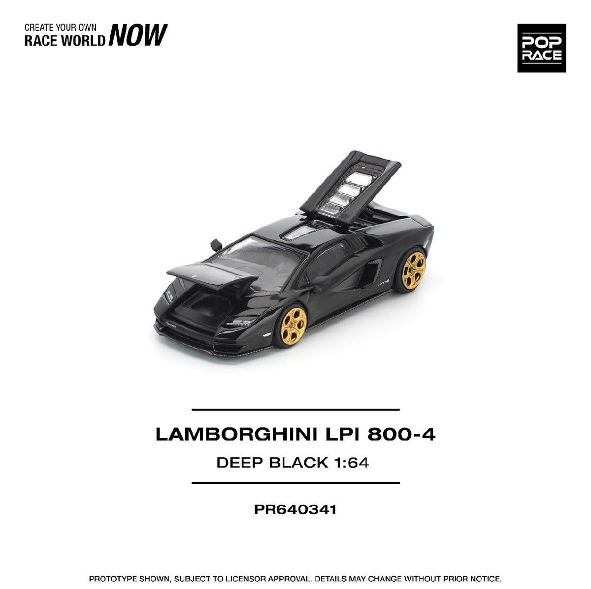 Pop Race Lamborghini Countach LPI 800-4
