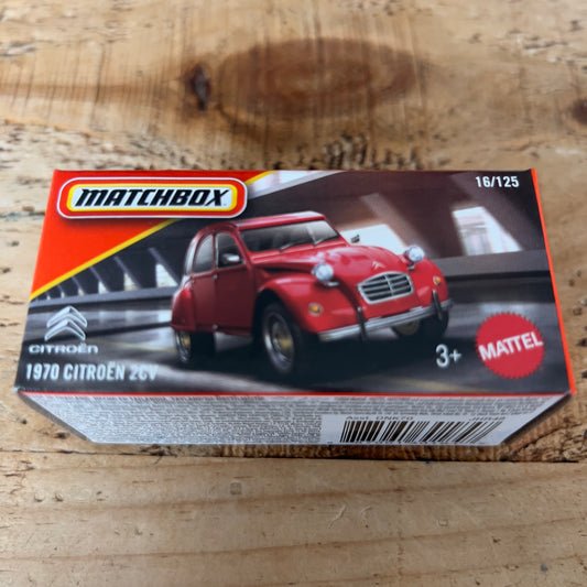 Matchbox Power Grabs 1970 Citreon 2CV