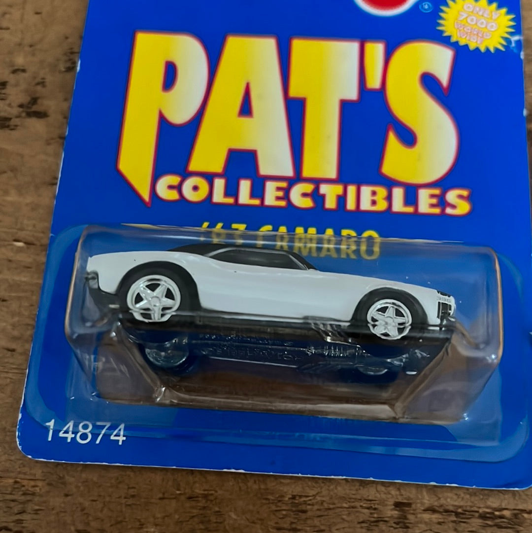 Hot Wheels Pat’s Collectibles 67 Camaro 1 Of 7000 Made