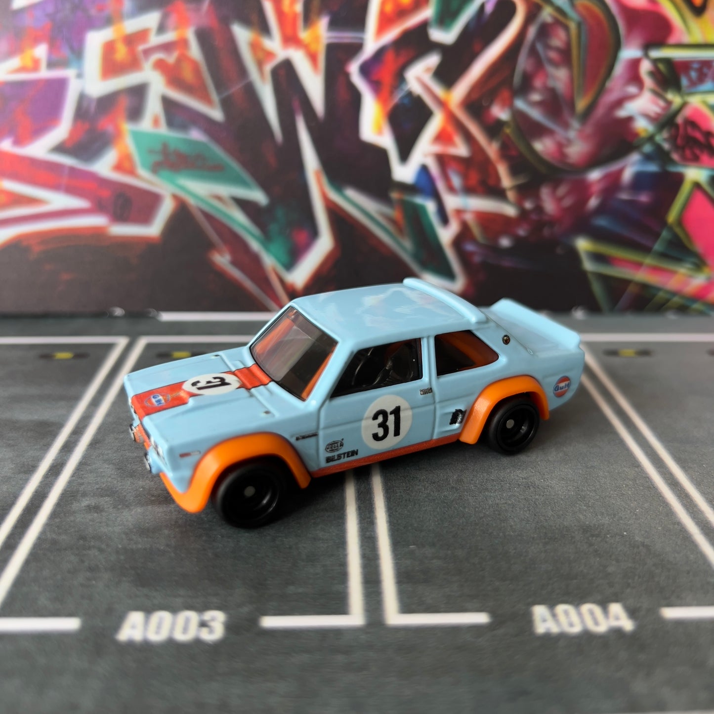 Hot Wheels Premium Loose Fiat 131 Abarth Gulf