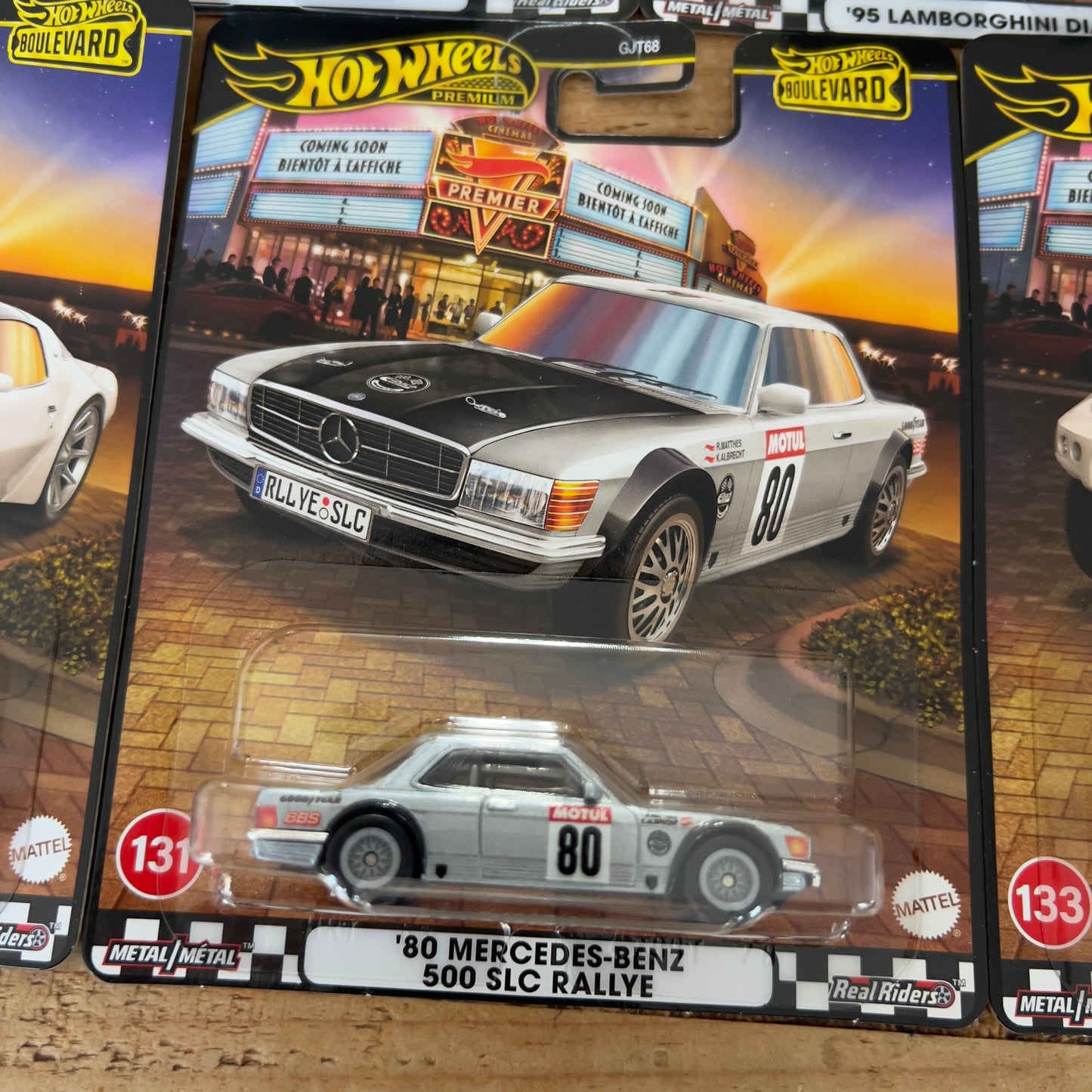 Hot Wheels Premium Boulevard Full Set Of 5 131-135