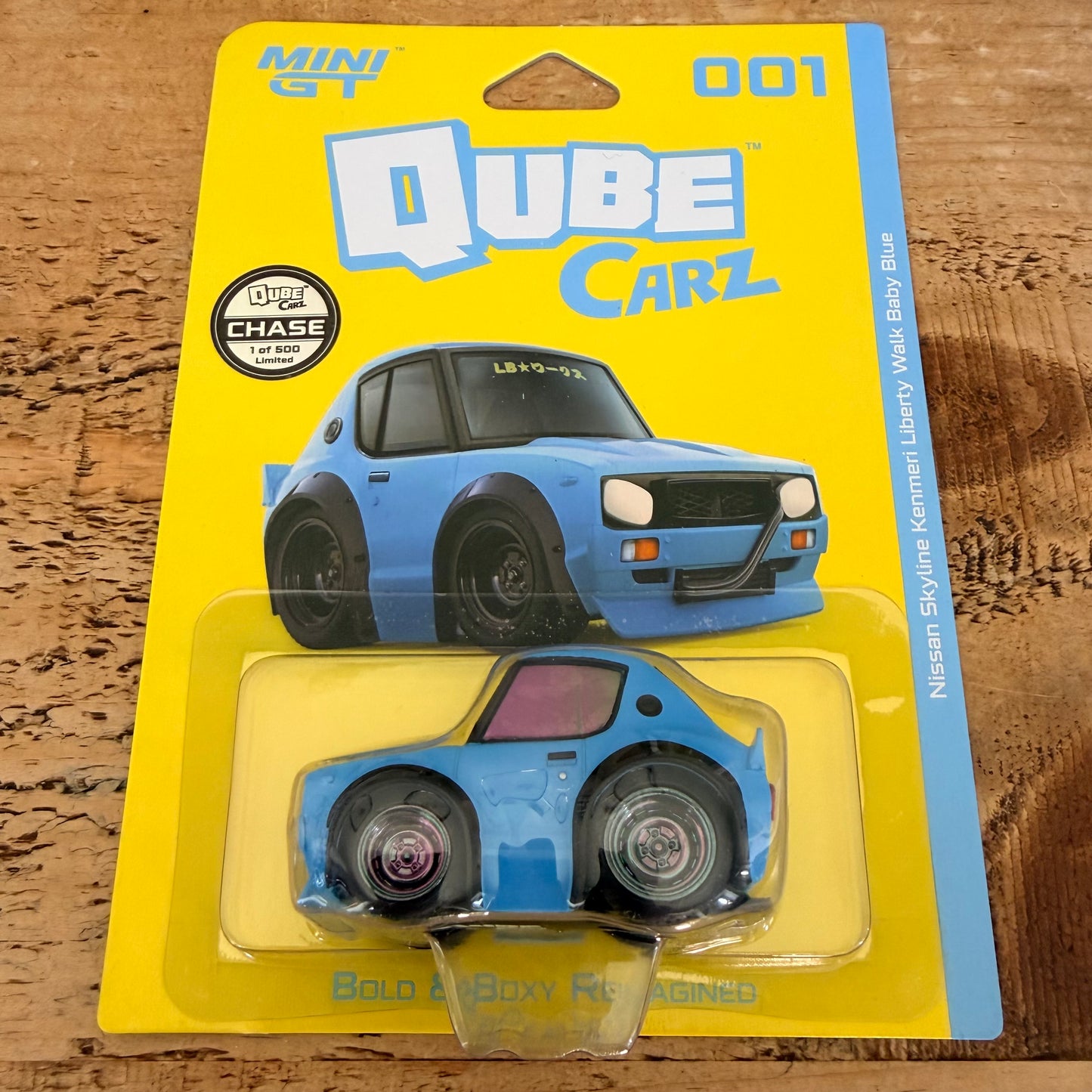 Mini GT Chase Qube Carz Nissan Skyline Kenmeri Liberty Walk 1 Of 500