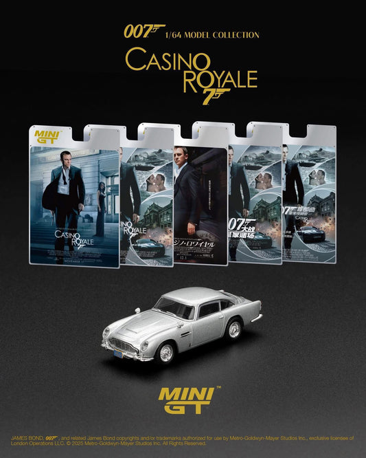 Mini GT James Bond 007 Casino Royale Aston Martin DB5