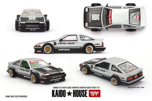 Mini GT x Kaido House Toyota Sprinter Trueno Kaido Street V2 #218