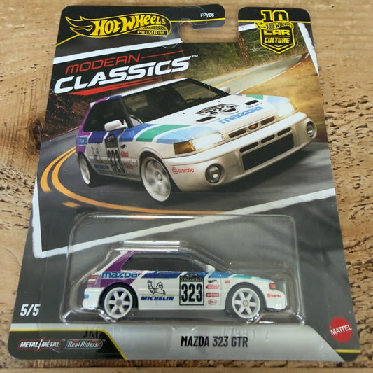 Hot Wheels Premium Modern Classics Mazda 323 GTR