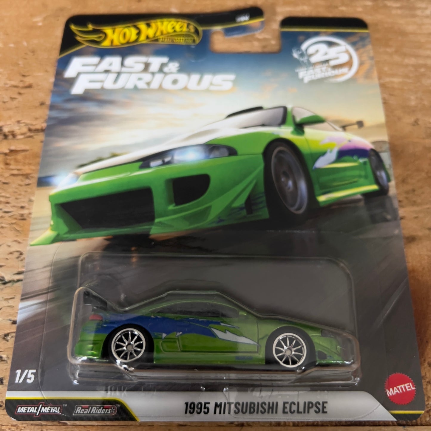 Hot Wheels Premium Fast & Furious 1995 Mitsubishi Eclipse Chase