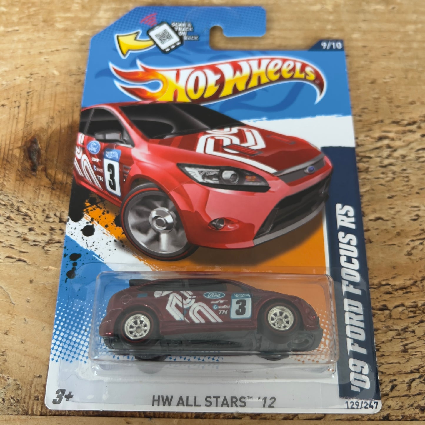 Hot Wheels Super Treasure Hunt ‘09 Ford Focus RS