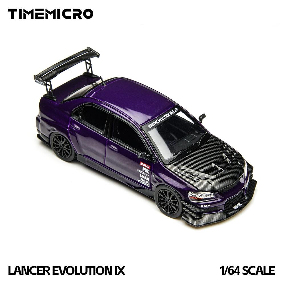 Time Micro Voltex Mitsubishi Lancer Evolution IX Purple