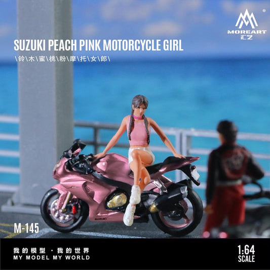 More Art Suzuki Peach Pink & Figure