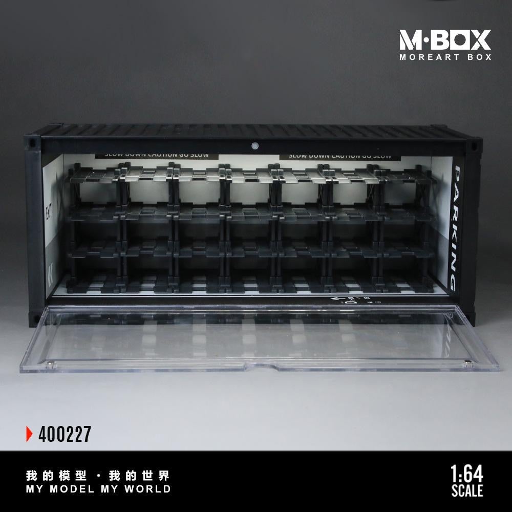 MoreArt Diorama Shipping Container Underground Garage With Racks