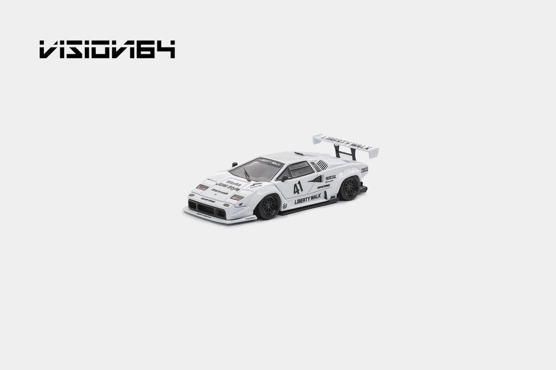 Vision64 Lamborghini Countach LB Works White