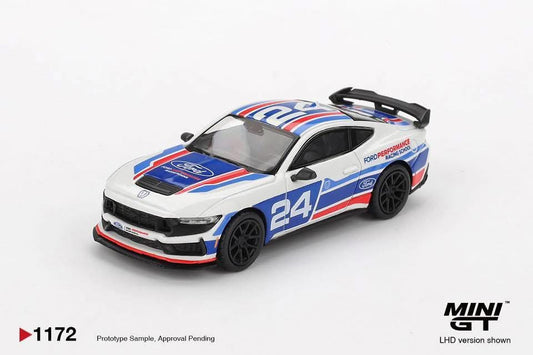 Mini GT Ford Mustang Dark Horse Ford Performance Racing School #1172