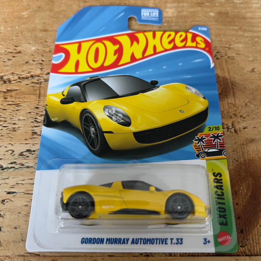 Hot Wheels Mainline US Card Gordon Murray Automotive T.33