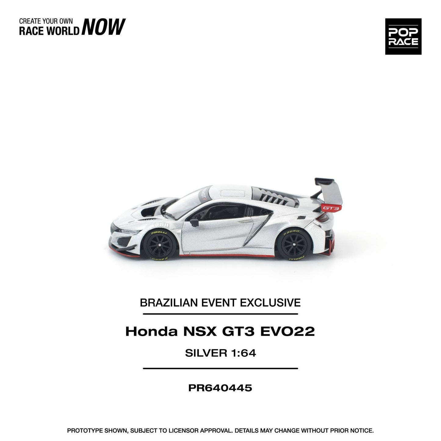 Pop Race Brazil Event Exclusive Honda NSX GTR Evo22