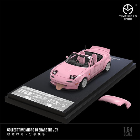 Time Micro Mazda MX5 Pink With Removable Parts