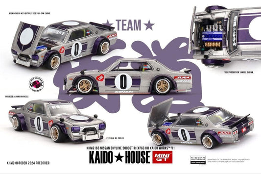 Mini GT x Kaido House Nissan Skyline 2000GT-R V1 #165
