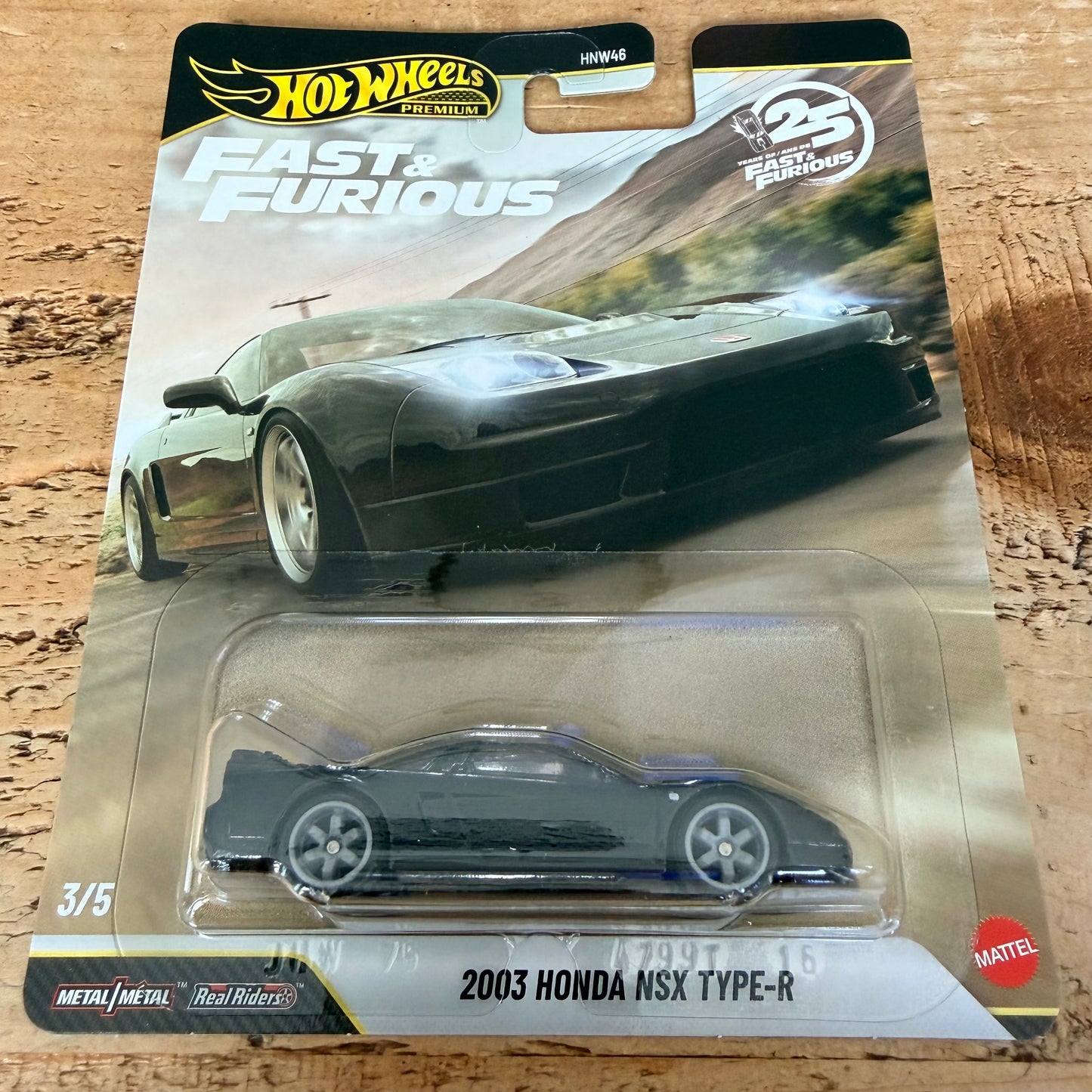 Hot Wheels Premium Fast & Furious 2003 Honda NSX Type-R
