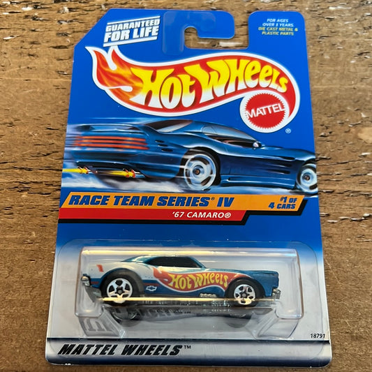 Hot Wheels Mainline Race Team Series 67 Camaro