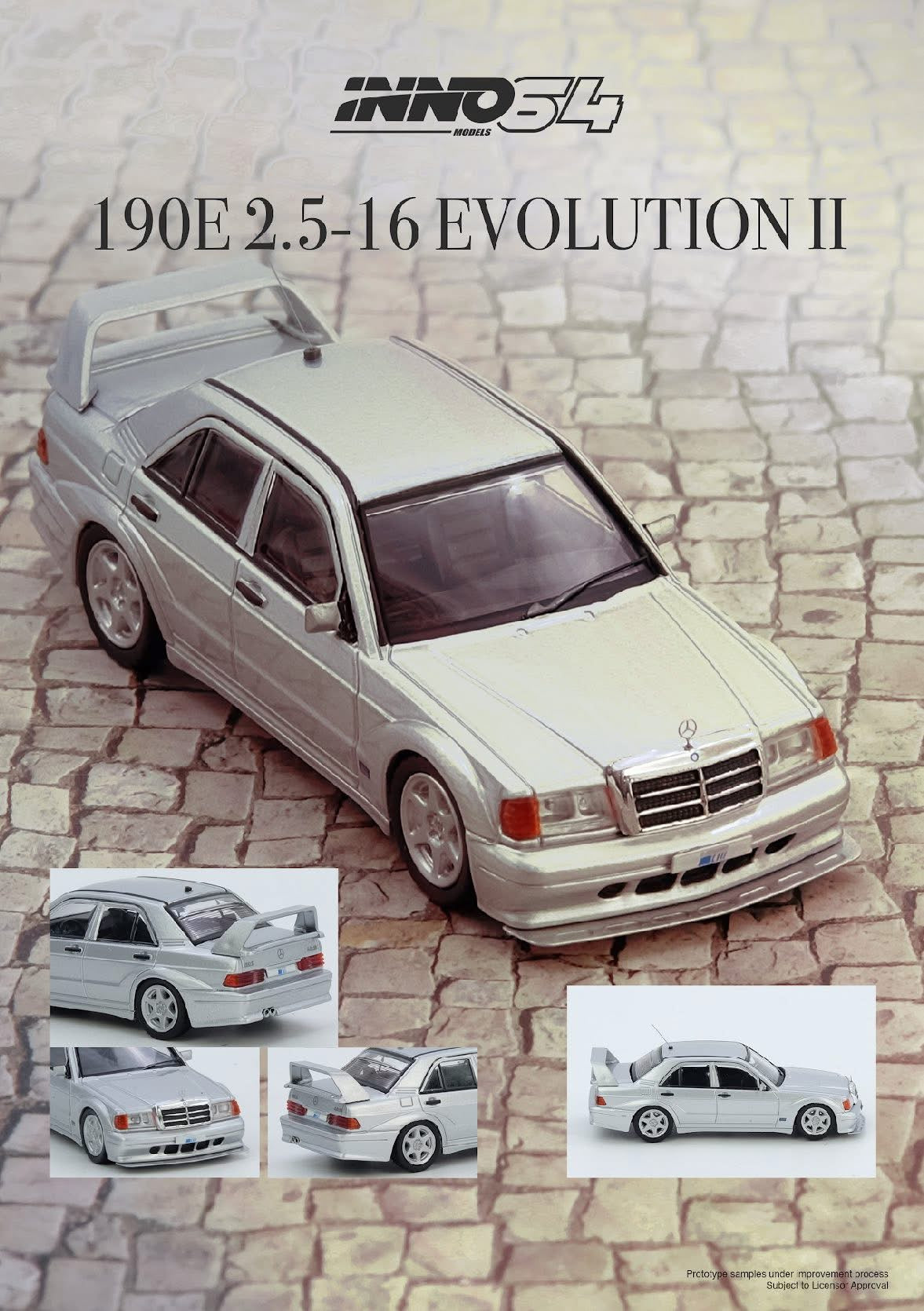 Inno64 Mercedes Benz 190E 2.5-16 Evolution II