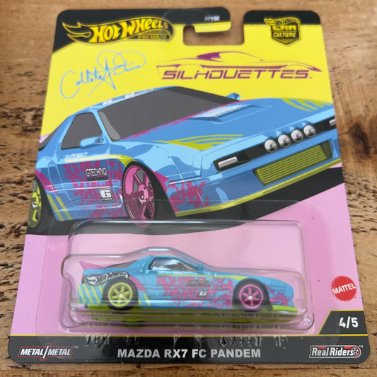 Hot Wheels Premium Silhouettes Mazda RX7 Pandem