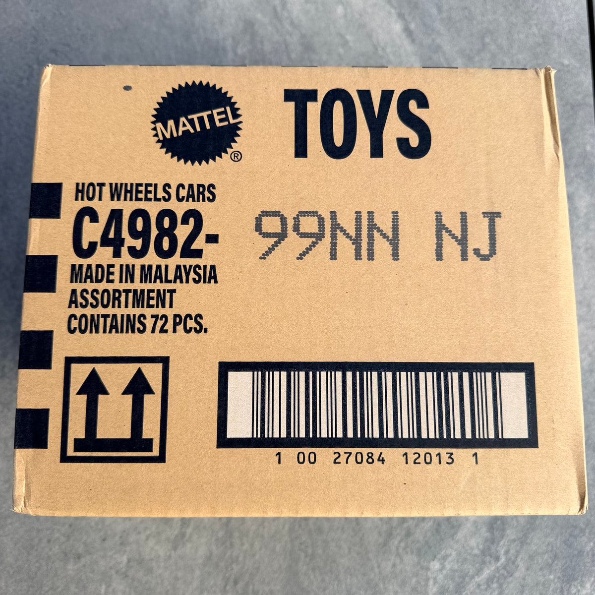 Hot Wheels Mainline Sealed Case N 72 Cars