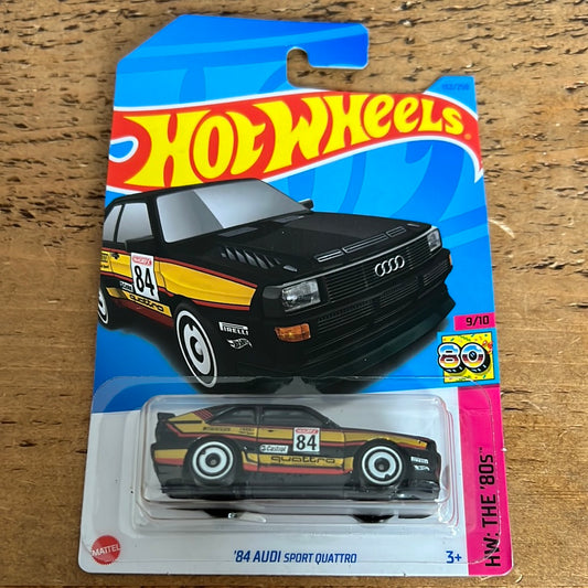 Hot Wheels Mainline 84 Audi Sport Quattro