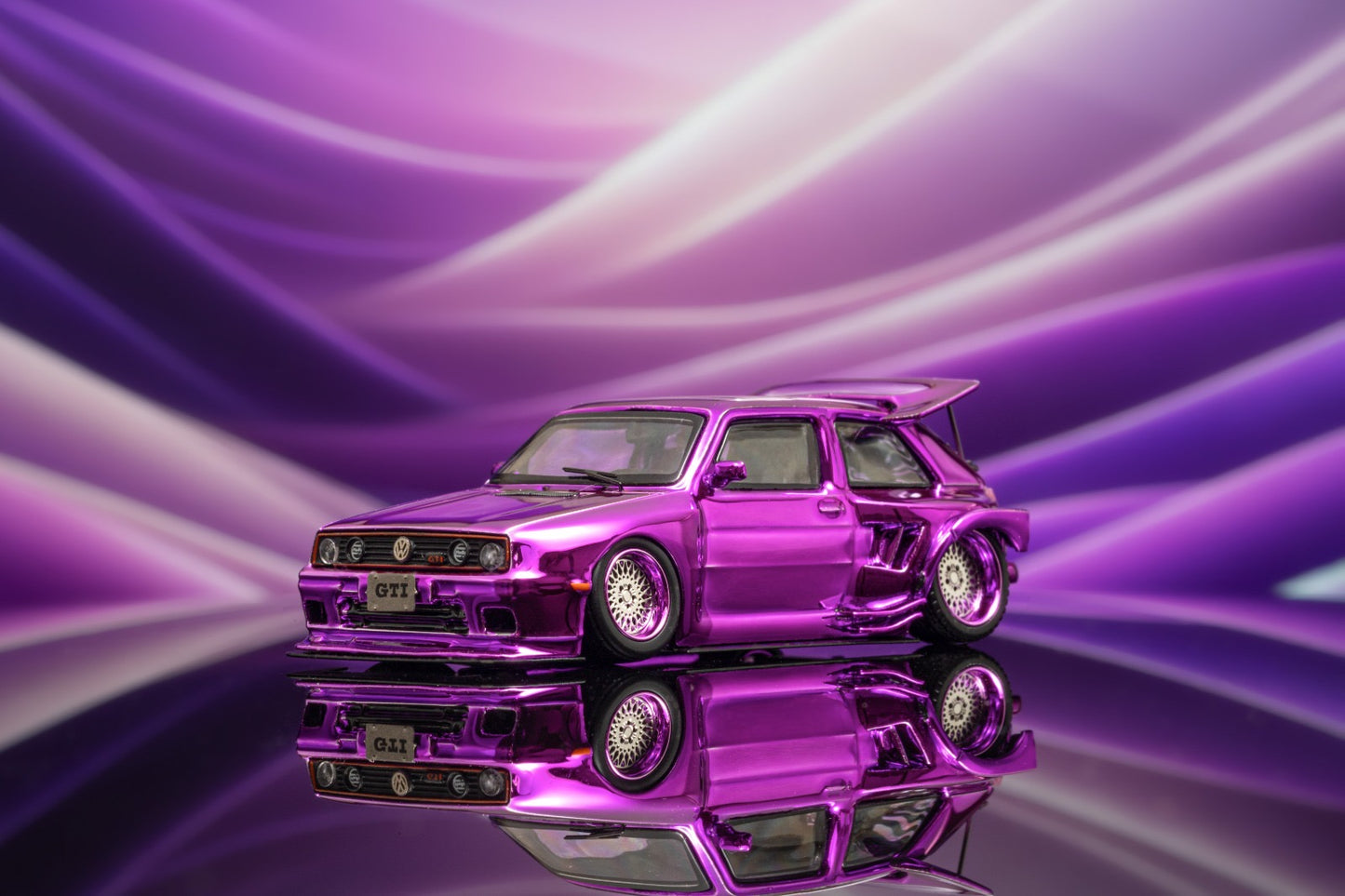 Liberty64 Volkswagen Golf MK2 Purple Chrome