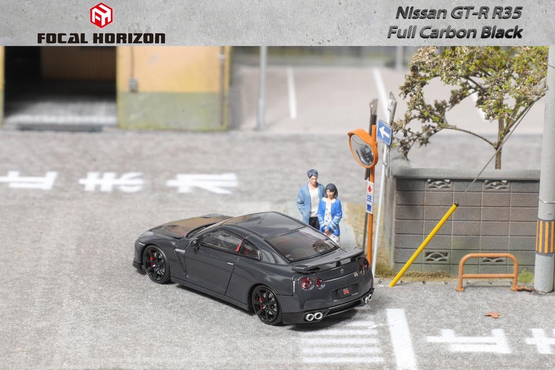 Focal R35 Focal Horizons Nissan R35 GTR Full Carbon – Bran’s Diecast