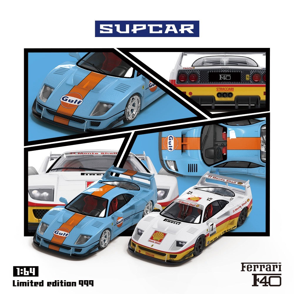 Supcar Ferrari F40 Gulf