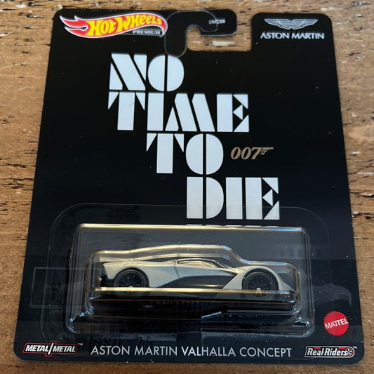 Hot Wheels Premium No Time To Die 007 Aston Martin Valhalla Concept