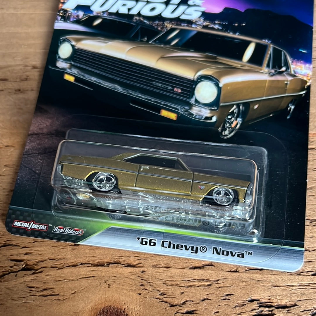 Hot Wheels Fast Furious 68 Chevy Nova Bran s Diecast